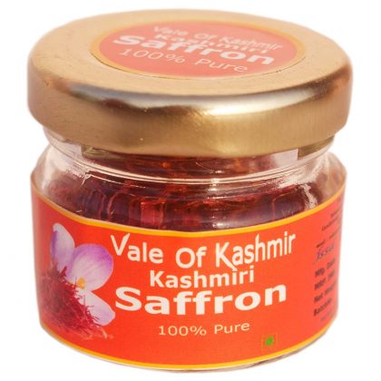 Vale Of Kashmir Kashmiri Saffron/Kesar A+++ Grade Mogra 100 % Pure Kashmiri Saffron Kesar (1)