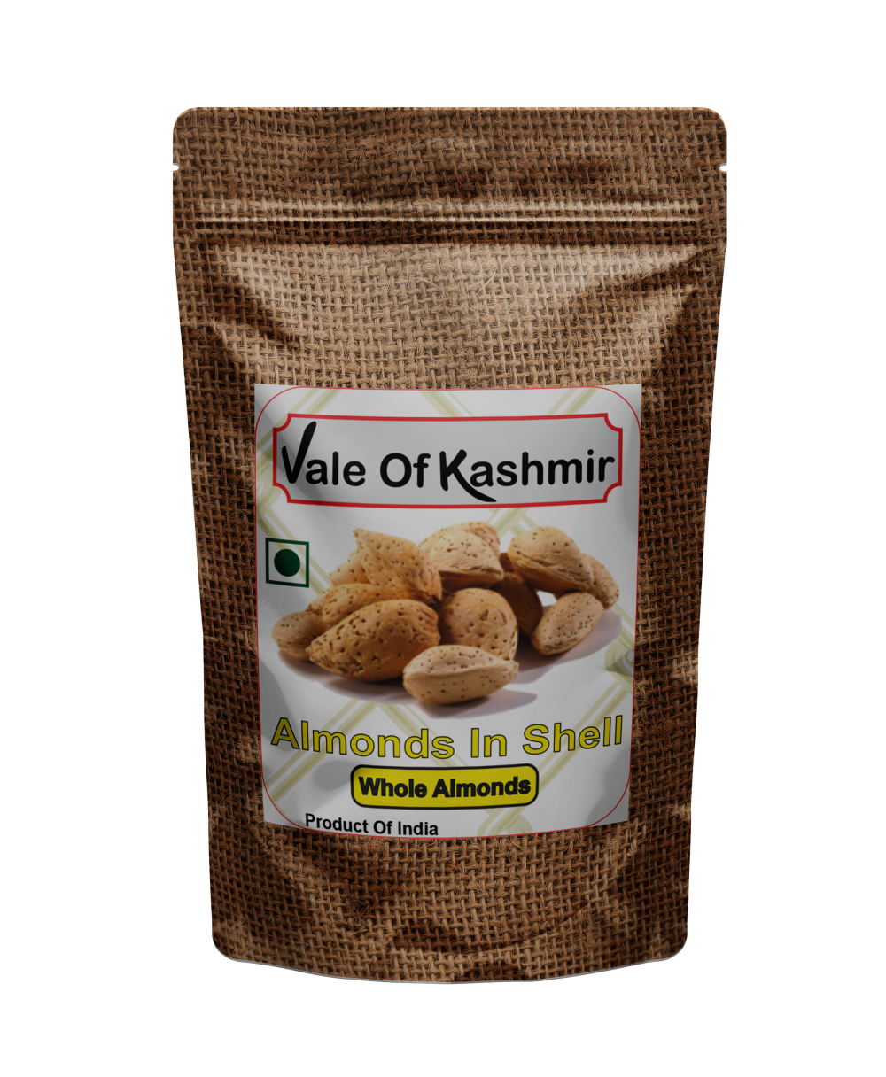 Vale Of Kashmir Kashmiri Mamra Badam Almonds in Shell 1kg