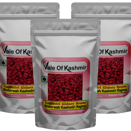 Vale Of Kashmir Bhaderwahi Kashmiri Rajma Bhaderwah Kidney Beans 3Kg