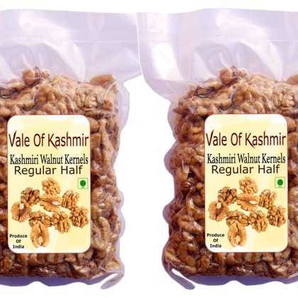 Vale Of Kashmir Walnut Kernels Premium Brown Half New Crop 2025 Year, 1 Kg Half Walnut Kernels Akhrot Giri Without Shell Walnuts