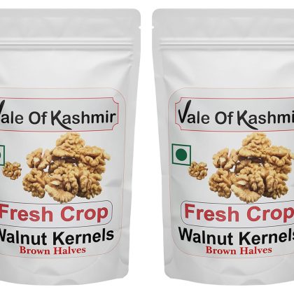 Vale Of Kashmir Fresh Crop Walnut Kernels 1 Kg, Kashmiri Akhrot Giri Magaz, Organic Walnuts Without Shell