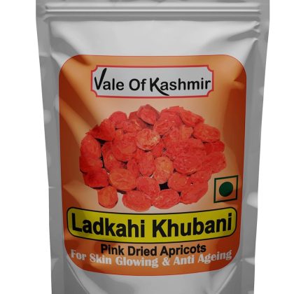 Vale Of Kashmir Ladakhi Khubani, Pink Dried Ladakhi Apricots 1 Kg